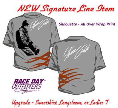 Signature Line Silhouette All Over Wrap Print